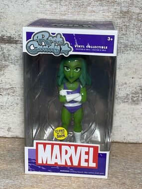 Funko Rock Candy She Hulk Walmart Exclusive Glow In The Dark Brand